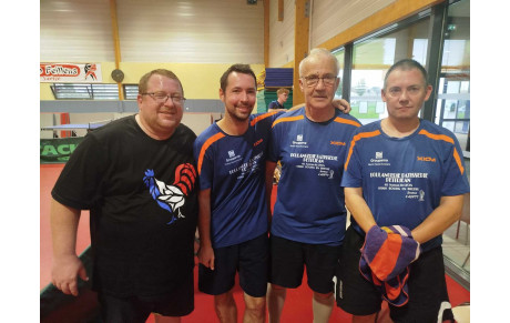 🏓 Retour sur la Première Journée de Championnat par Équipe de l'AS Bressane ! 🎉